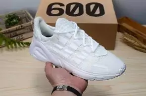 adidas original yeezy boost 600  fashion sneakers all white
